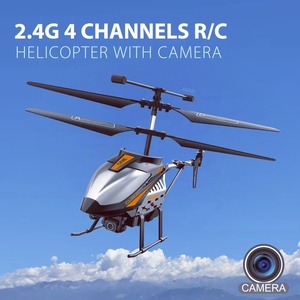 2.4G 4 Kanallı Elektrikli RC Helikopter, Kamera ve WIFI ile Yetişkinler ve Çocuklar İçin Neredeyse Kullanıma Hazır - Product Image 2