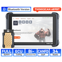 Escáner Bluetooth OBD2 THINKCAR THINKSCAN 689BT, Herramienta de Diagnóstico Completo del Sistema con Soporte DoIP CAN FD para Vehículos Europeos y Asiáticos