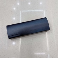 Étui à lunettes rigide avec mélange magnétique 4 couleurs, boîte d'emballage de lunettes de soleil carrées faites à la main avec logo personnalisé