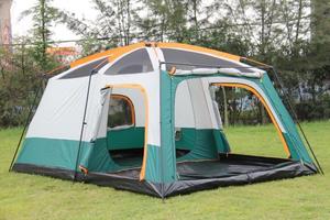 4-6 Person Family Camping <b>Tent</b> Size 14' X 10' X 78" 4 Season 2 Rooms 1 Living Room Waterproof Outdoor <b>Tent</b> - Product Image 2