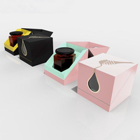 Emballage en carton nid d'abeille de luxe personnalisé, haut de gamme, fabriqué à la main avec des matériaux recyclés, fenêtre en PVC, estampage à chaud, magnétique