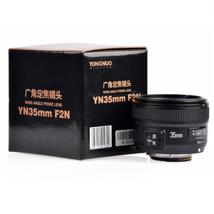 Yongnuo YN <span class=keywords><strong>35</strong></span> mm F2N objectif large Angel Prime objectif grande ouverture mise au point automatique fixe pour objectif <span class=keywords><strong>canon</strong></span> YN35 MM pour appareil photo Retail Pack - Product Image 3