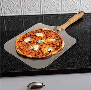 Pala per <span class=keywords><strong>Pizza</strong></span> in alluminio con manico in legno pieghevole facile da riporre ottimo regalo pala per <span class=keywords><strong>pizza</strong></span> in alluminio con manico in legno pieghevole - Product Image 3