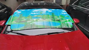 OEM Threewen Couverture Pare Solei 4 Season 2mm EPE Foam 150*800 Parasol grande para parabrisas de coche Estampado colorido para SUV Camión - Product Image 3