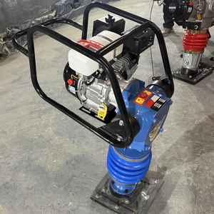Factory Direct Sales 100 Gasoline Type Inductor 63kg 5.5HP China Compactor Machine <strong>Price</strong> Vibratory <strong>Tamping</strong> <strong>Rammer</strong> - Product Image 4