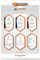 HOLDEE Certification NEMA - Goulotte de câblage ventilée droite (2H, 12W, 120L) pour câbles électriques