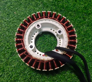 High Purity Copper Stator Coil Replacement Parts for RUNTONG 14000IE 12KW <b>Gasoline</b> Generator F Class Insulation - Product Image 6