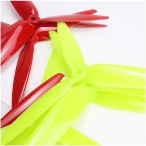Juego de 3 Hélices de Plástico Multicolores (Negro, Rojo, Amarillo, Verde) para Dron FPV, Repuestos y Accesorios - Product Image 4
