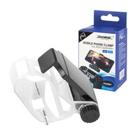 Support pour manette PS4 Slim & Pro et pince pour téléphone en ABS TP4-016B