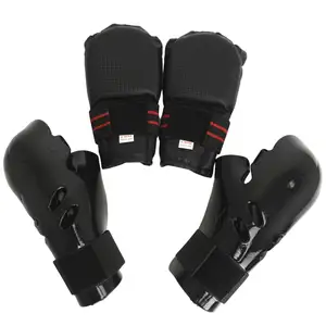 12 Peça Taekwondo Protector Equipment, Sparring engrenagem Set com protetor de cabeça, protetor de peito, pé guarda e guarda Mão