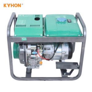 Vente directe d'usine, générateur portable d'extérieur KaiHong, générateur industriel, générateur manuel/électrique KDF4000X/XE, générateur de haute qualité KDF - Product Image 2