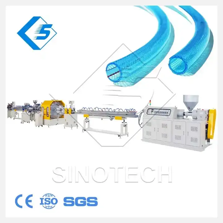 2023 Machine For manufacturing engine PVC water hoses / Shisha Pipe Production Line / PVC Corrugated Pipe Extruder Manufacture