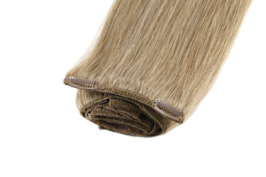 KSWIGS Extensions à clips 100% cheveux chinois Remy double épaisseur avec clips invisibles texture lisse sans perte de cheveux - Product Image 1