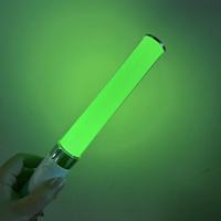 Barra de Luz LED RICHSHINING, Forma Redonda, 15 Colores Cambiantes, Funciona con Batería, para Eventos al Aire Libre, Animación de Personas Mayores