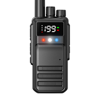 JJCC JC-7730 Talkie-walkie analogique portable 199 canaux 7W de puissance 1-7km de portée 400-470MHz/VHF 136-174MHz/UHF