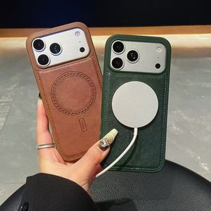 Étui de téléphone magnétique en cuir pour <span class=keywords><strong>iPhone</strong></span> 15 14 13 <span class=keywords><strong>12</strong></span> 11 Pro Max, grande fenêtre de visualisation, protection intégrale à 360°, antichoc - Product Image 1