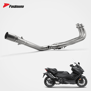 Tuyau d'échappement de <span class=keywords><strong>moto</strong></span> à <span class=keywords><strong>prix</strong></span> de gros Forsound Factory pour Yamaha <span class=keywords><strong>TMAX</strong></span> 560, système de collecteur avant et de tube de liaison intermédiaire - Product Image 6