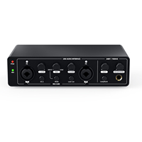 Carte son professionnelle Zimhome 2 canaux 192 kHz 24 bits, interface audio USB pour l'enregistrement