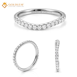 Goldleafgem Fine Custom 1CT 2CT 3CT Cut Lab Grown Diamond 10k 14k 18k IGI Certified Engagement Wedding Anniversary Party <b>Ring</b> - Product Image 3