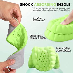 Solette Sportive per Uomo e Donna in Memory Foam 4D, Comode, Traspiranti, Antiscivolo, Massaggianti, con Supporto per l'Arco Plantare, Adattabili - Product Image 5