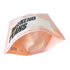 Kantung Berdiri Matte Cetak Kustom Kantung Plastik Kemasan Kabut Tubuh Mylar dengan Kunci Zip - Product Image 4