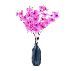 3D цветы орхидеи бабочки искусственный домашний декор Ванда орхидеи искусственный цветок