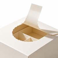 Boîte d'emballage en carton ondulé personnalisée avec languette d'ouverture et taille flexible pour les petites marques