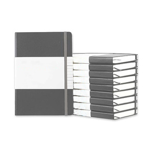 Business Style A5/A3 PU Leather Hardcover Thermal Binding <b>Lined</b> <b>Notebook</b> School Office Work Organizer Unisex Gift Packed Box - Product Image 2
