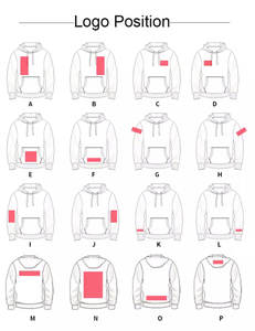 Sudadera con capucha para hombre con estampado de diamantes de imitación y bordado en 3D y 100% algodón puro - Product Image 5