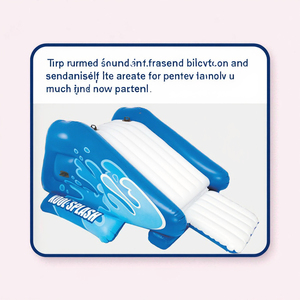 Tobogán Acuático <span class=keywords><strong>Inflable</strong></span> <span class=keywords><strong>Intex</strong></span> Kool Splash Azul para Niños, Juguete de PVC Personalizado para Uso en Interiores/Exteriores, Jardín y Hogar, Capacidad de 100 kg - Product Image 3