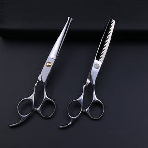 Tijeras de peluquería personalizables de 6 pulgadas, planas y de entresacar, de acero inoxidable, para uso estético, para diestros - Product Image 5