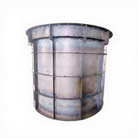 Coffrage circulaire en acier inoxydable de conception moderne, taille réglable, haute résistance, pour puits de vidange, eaux pluviales, villa Zhonggu Zhicheng