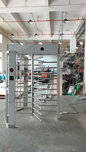 304 스테인레스 스틸 RFID QR 코드 액세스 제어 전체 높이 안티 테일게이팅 IP65 장애인 개찰구 양방향 게이트 - Product Image 3