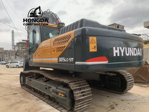 Excavatrices hydrauliques Hyundai 305-9T 220-9S d'occasion de 30 tonnes, originales, fabriquées en Corée, seconde main avec composant de moteur central - Product Image 3