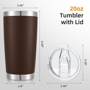 Mug de voyage isotherme pour boissons chaudes et froides, idéal pour le bureau, la maison, l'extérieur, portable, anti-fuite, en acier inoxydable. - Product Image 5