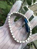 Bracelet en acier inoxydable et bois de haute qualité, fait main, naturel, avec logo personnalisé, pour unisexe, vente en gros