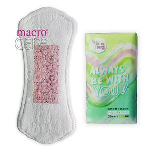 Serviettes hygiéniques jetables à ailes supplémentaires Macrocare super heavy flow <span class=keywords><strong>de</strong></span> haute qualité ultra mince à 8 couches d'anion - Product Image 3