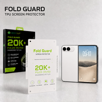 Protection d'écran en TPU ultra-fin 0,2 mm, 96 % transparent, anti-choc, hydrogel HD électroplaqué de haute qualité pour Duo