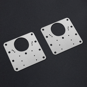 Plaque de réparation et de fixation pour charnières de porte d'armoire en acier inoxydable, charnière métallique, réparation de joints de charnières pour armoires et placards domestiques - Product Image 4