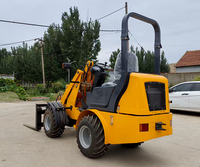 Chargeuse sur pneus compacte hydrostatique HAIJU HJ735 certifiée Euro 5, capacité de charge nominale de 1200 kg, livraison directe d'usine, prix compétitif