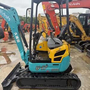 Mini-excavatrice Kubota U17 d'occasion pour travaux d'aménagement paysager agricole, micro-excavatrice en excellent état - Product Image 3