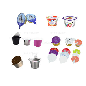 צנצנת פירות אוטומטית רוטב שוקולד מיץ גביע אלומיניום קמין אלומיניום מכונת מכסה ואטום - Product Image 2