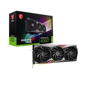 กราฟิกการ์ดสำหรับเล่นเกม MSI RTX 4060 Ti GAMING X Trio 8G สำหรับเล่นเกมเดสก์ท็อป4060เกม Ti GPU - Product Image 1