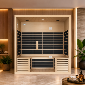 HG OEM ODM Chambre intérieure pour 4 personnes avec chauffage infrarouge, bar à oxygène et conception à montage rapide - Product Image 2