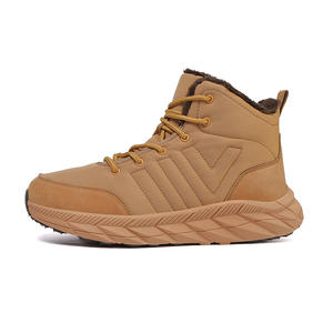 Bottes de neige pour hommes et femmes, chaussures d'extérieur en coton épaisses mi-hautes, imperméables et antidérapantes, grandes tailles - Product Image 2