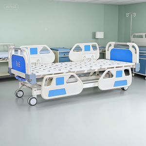 Lit d'hôpital à deux manivelle en ABS de marque Fuda, modèle A-3, très vendu, pour usage médical en clinique - Product Image 3