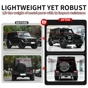 ชุดแต่งคาร์บอนไฟเบอร์แบบแห้งสไตล์ BB800 สำหรับ Mercedes Benz G Class W465 2025 ชุดเต็ม - Product Image 2