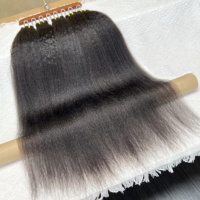 Expédition le jour même – Extensions de cheveux humains vietnamiens de haute qualité, lisses et bouclés, mèches de cheveux bruts, tissage de cheveux humains lisses et bouclés
