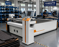 Machine de découpe automatique CNC à couteau vibrant pour PVC, textiles de maison, cuir, tapis de voiture, moquette, velours et canapés