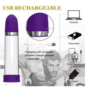 Y.Love Giocattoli Sessuali per Adulti, Pompa a Vuoto Automatica per Ingrandimento del Pene, Estensore Penieno per Uomini - Product Image 4